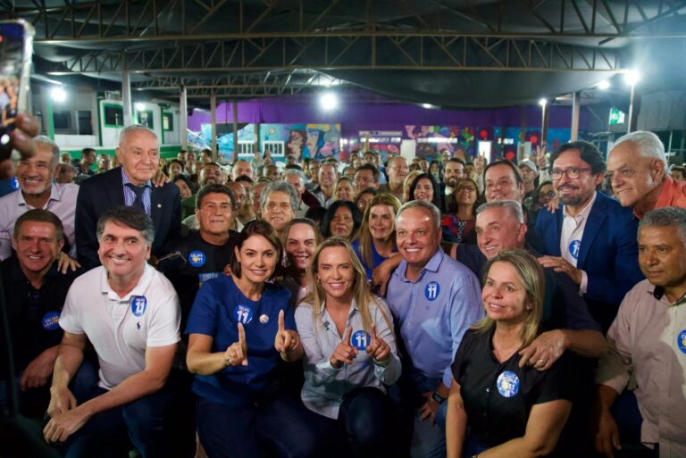 Celina Leão reúne Michelle Bolsonaro, Damares e Pepa em encontro em Planaltina