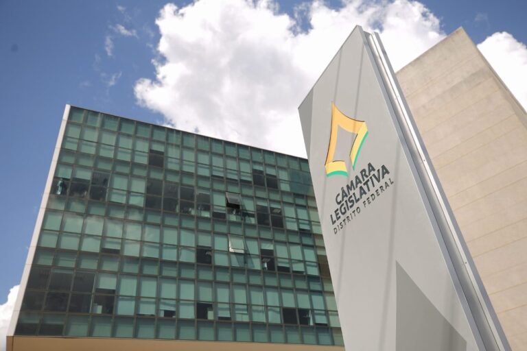 Fachada da Câmara Legislativa do Distrito Federal