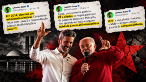 Leandro Grass acusou o PT de estelionato eleitoral, corrupção sistêmica e postura antidemocrática