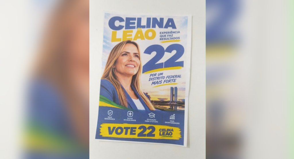 Celina Leão denuncia panfleto com número errado e acusa PT de tentar confundir eleitores