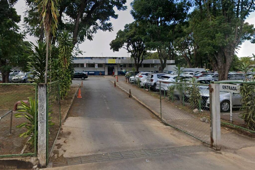 Entrada da Unidade Básica de Saúde 1 do Guará