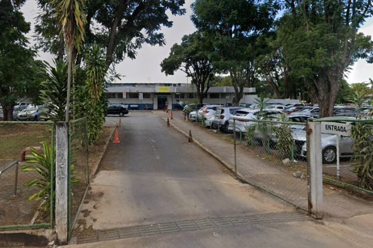 Entrada da Unidade Básica de Saúde 1 do Guará